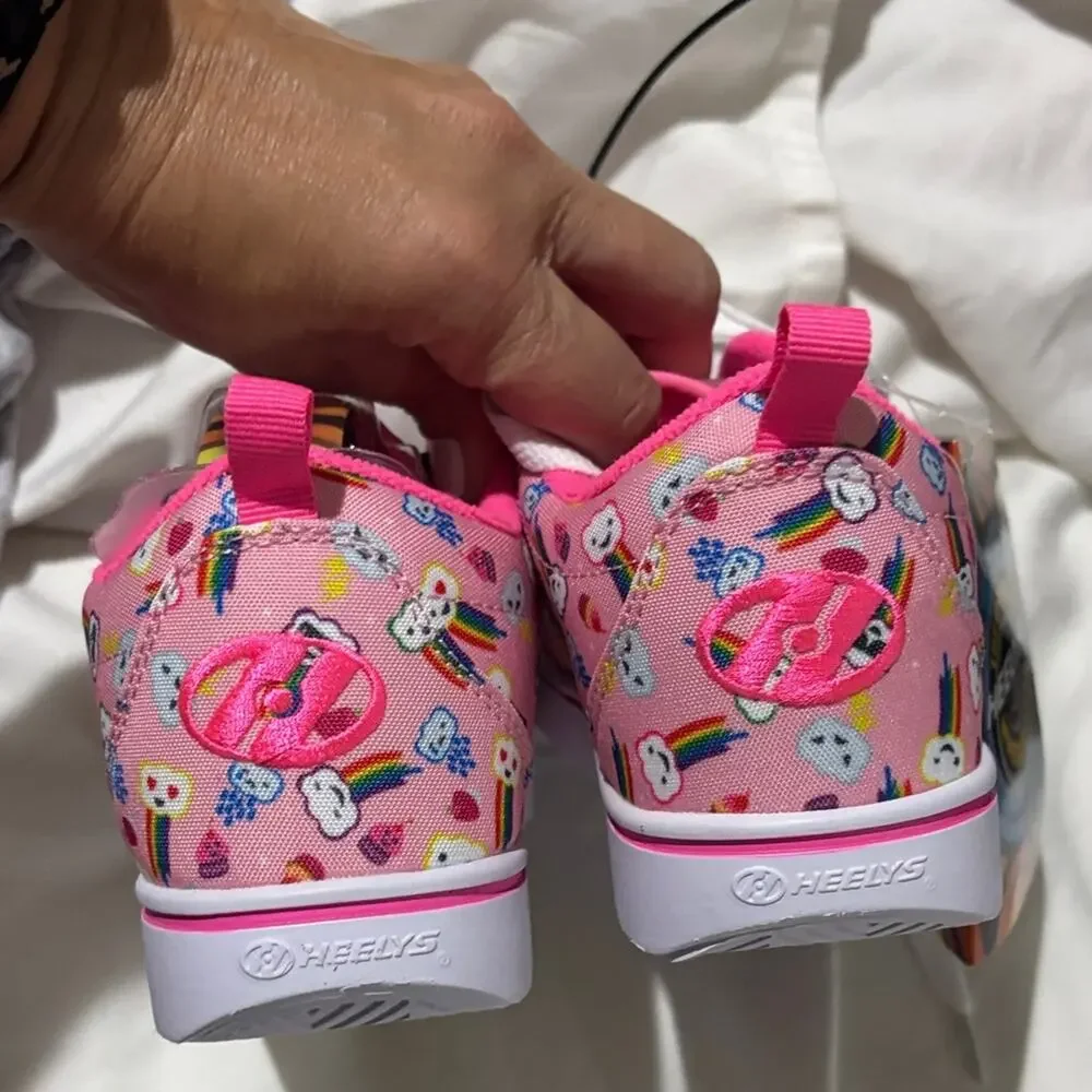 Heelys 3 Colorful wheeled shoe new in box NWT